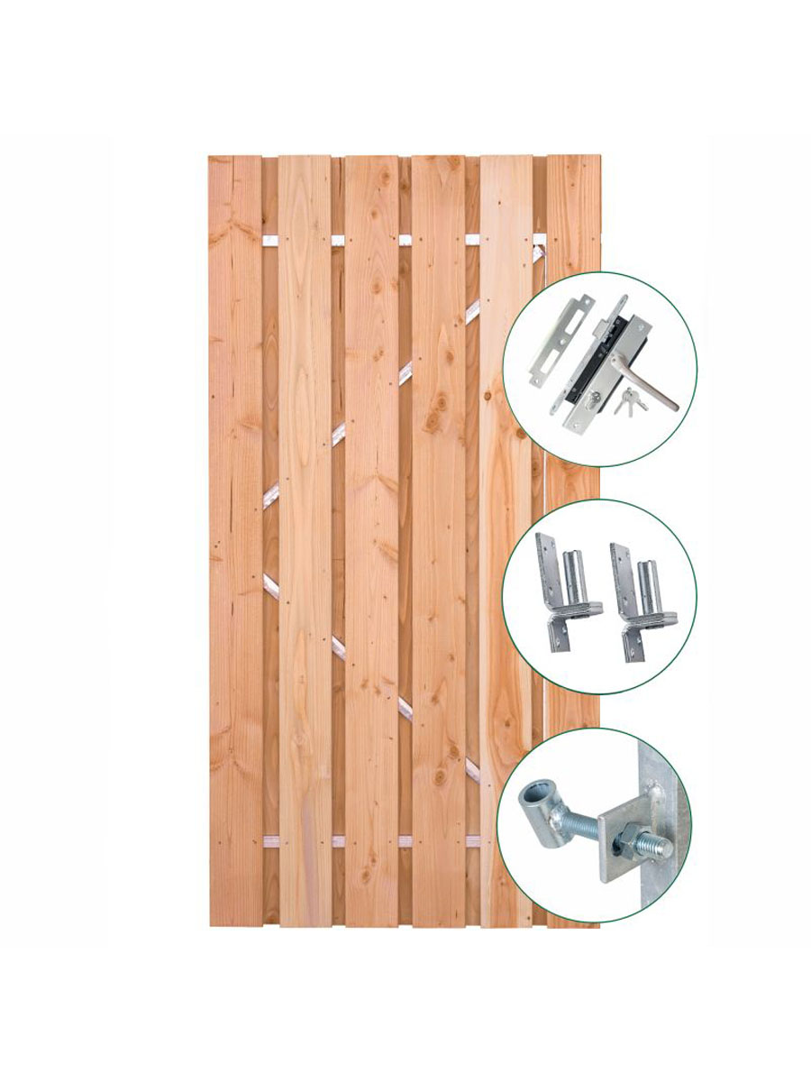 Tuindeco Privacy Douglas Garden Gate 150 × 195 cm